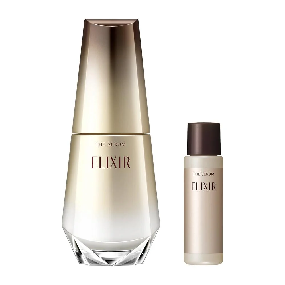 【数量限定】資生堂 エリクシール シュペリエル エイジングケア 美容液 体感セット aS bb 50ml+5ml - Image 2