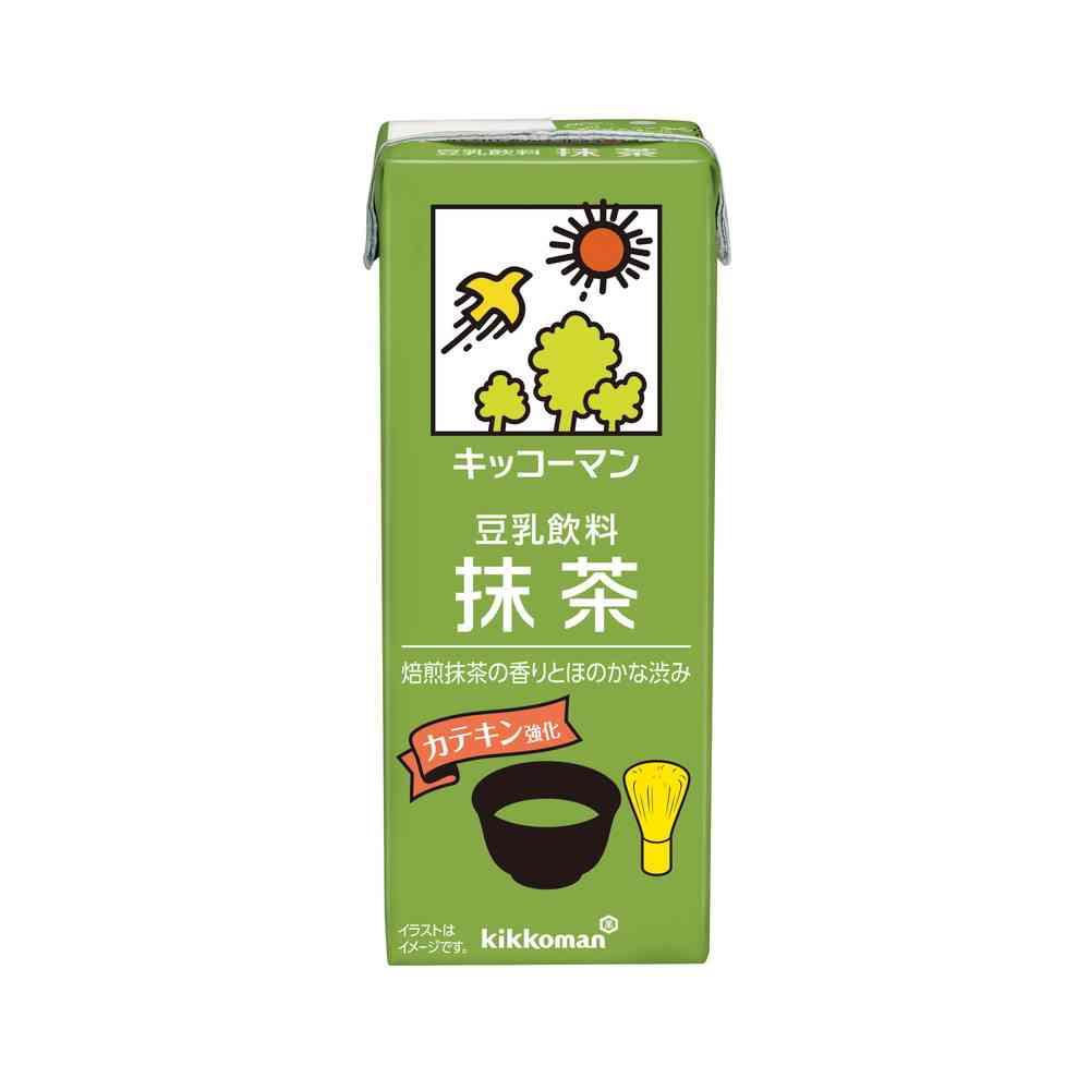 ◆キッコーマン 豆乳飲料 抹茶 200ml - Image 4
