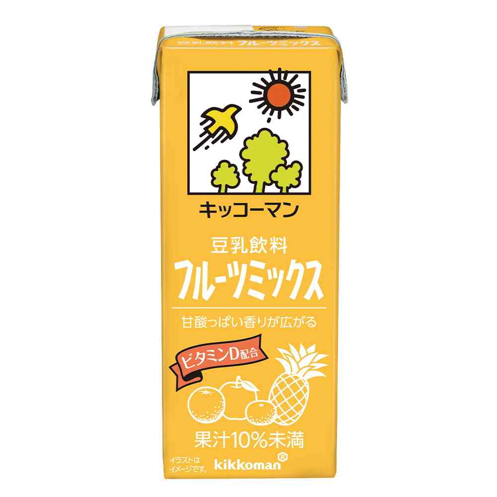 ◆キッコーマン 豆乳飲料 フルーツミックス 200ml - Image 4