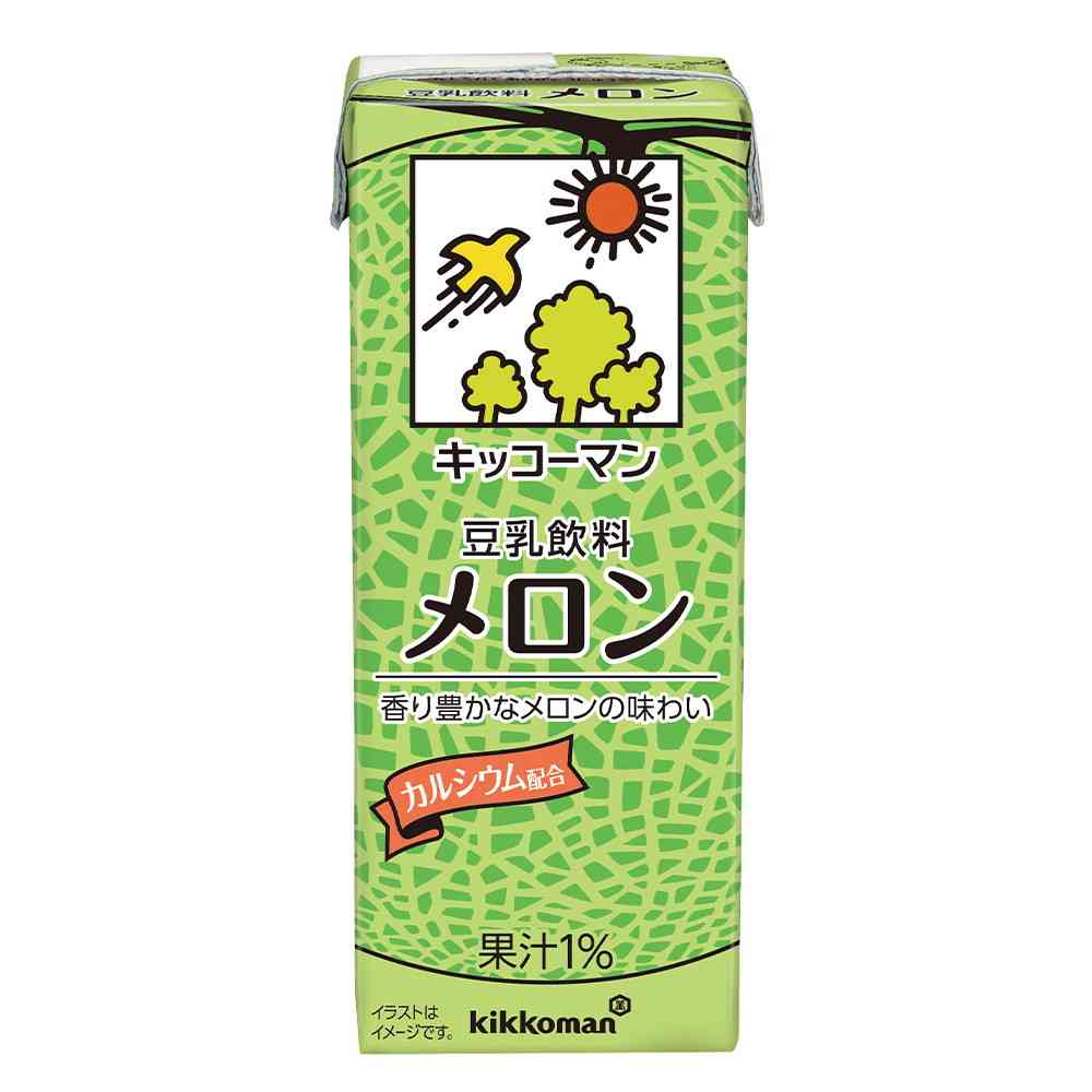 ◆キッコーマン 豆乳飲料 メロン 200ml - Image 4