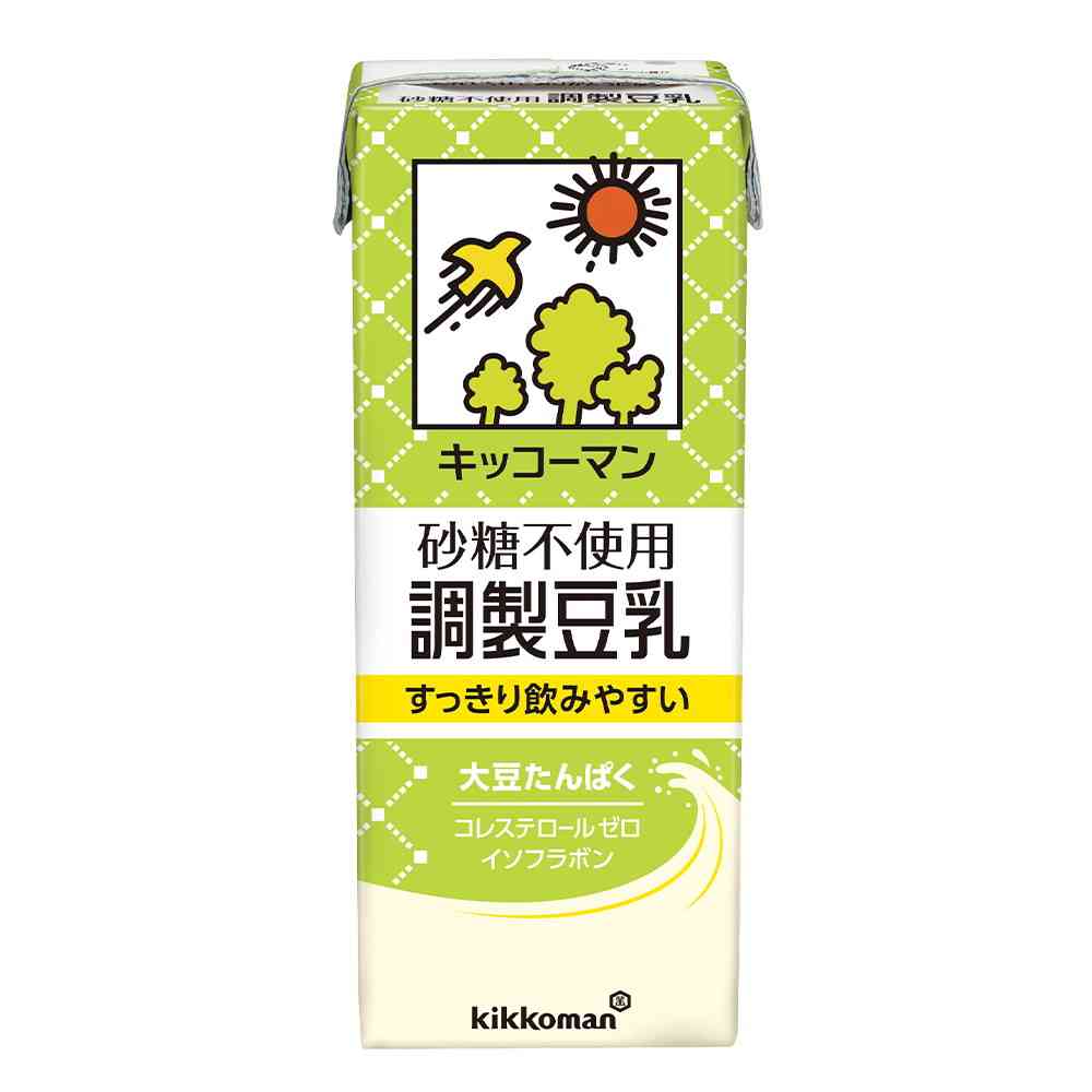 ◆キッコーマン 砂糖不使用 調製豆乳 200ml - Image 4