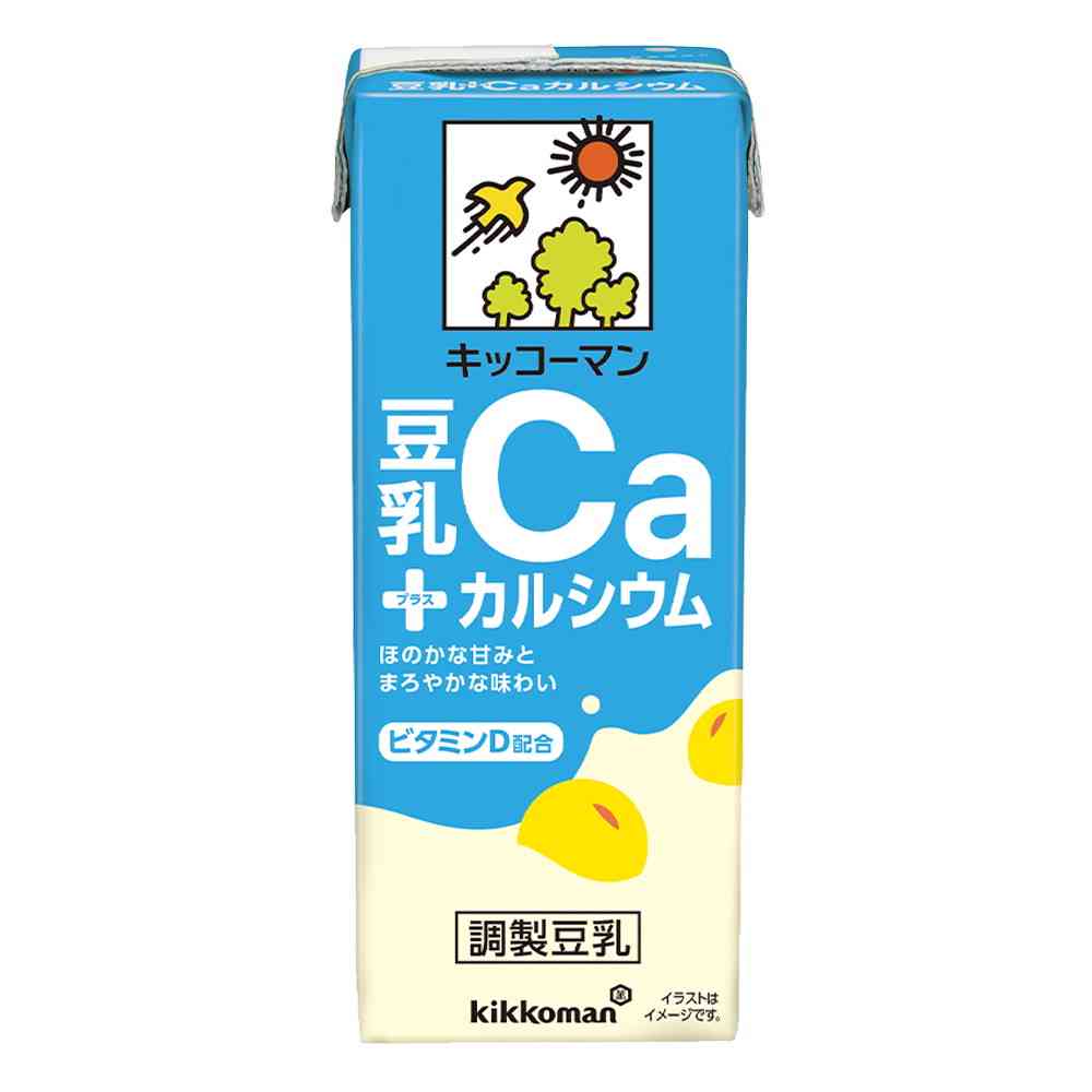 ◆キッコーマン 豆乳＋カルシウム 200ml - Image 4