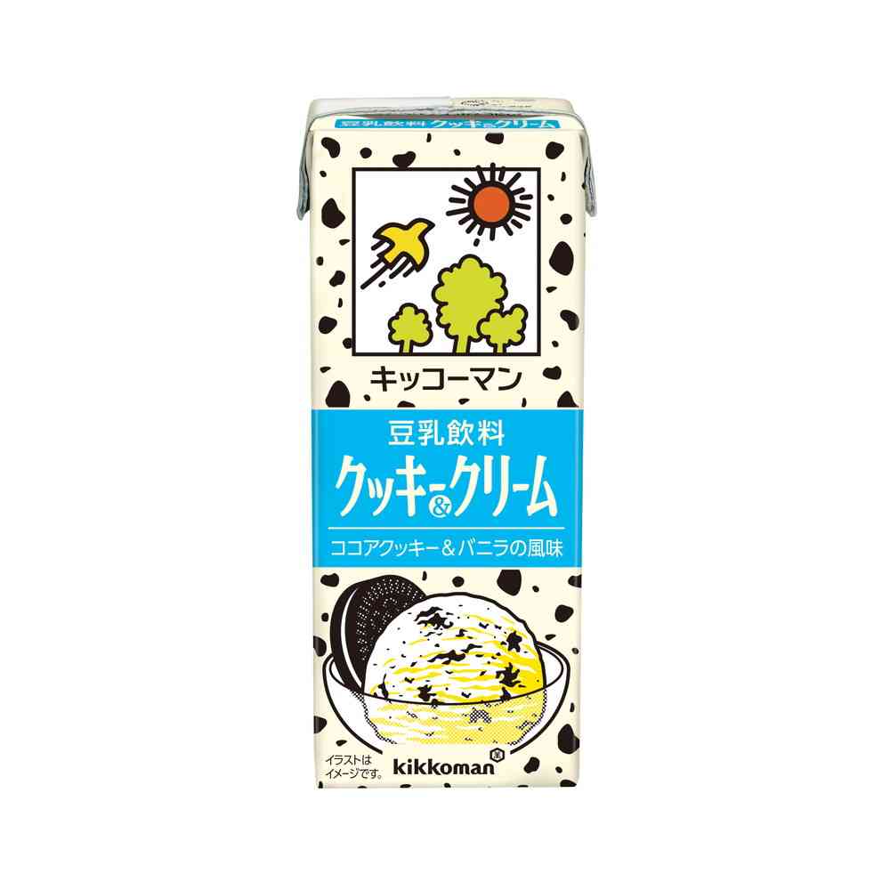 ◆キッコーマン 豆乳飲料 クッキー&クリーム 200ml - Image 4