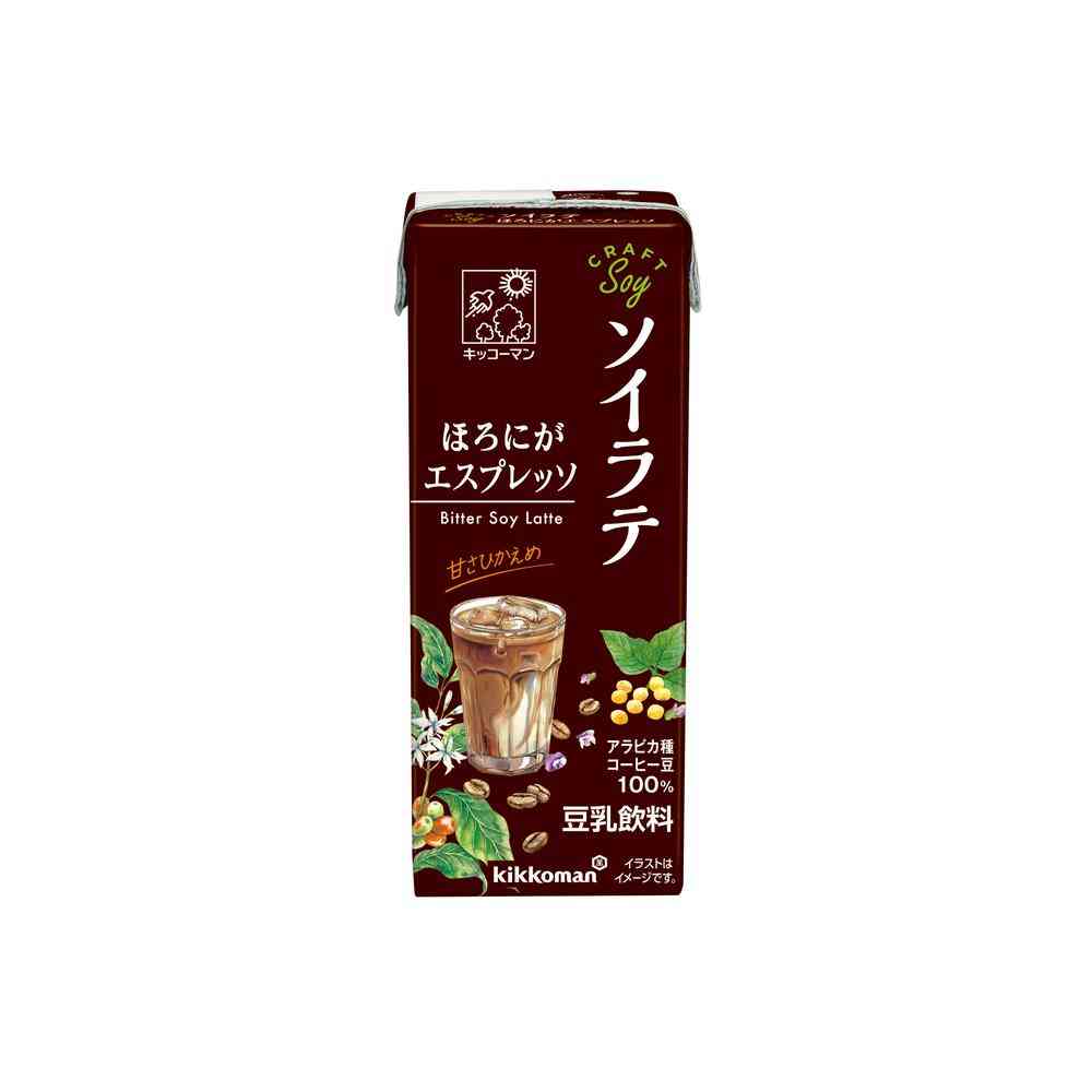 ◆キッコーマン ソイラテ ほろにがエスプレッソ 200ml