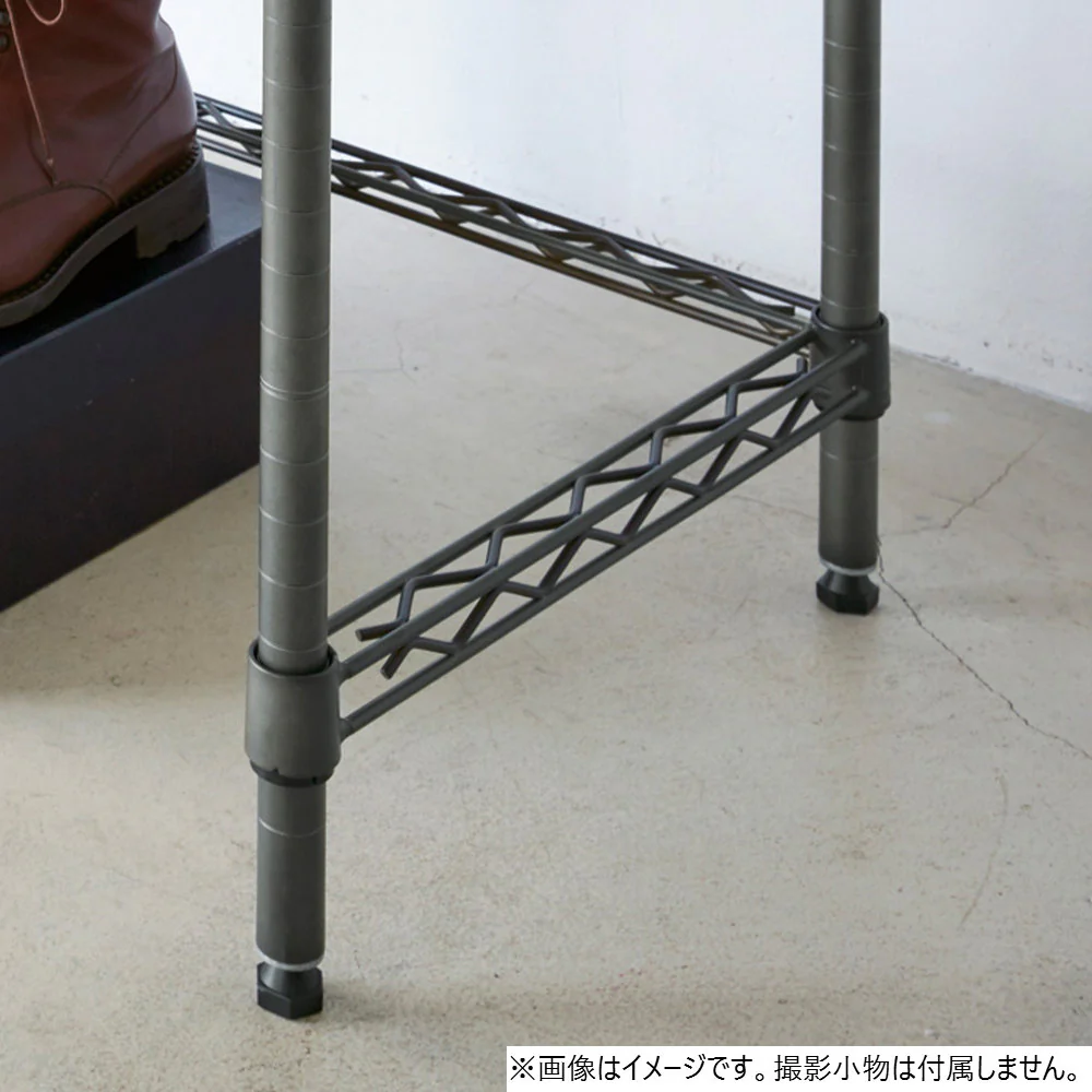 エレクター ベーシックシリーズ ヴィンテージエディション クロスバー W600xD450mm シルバー B1824VTWS - Image 7