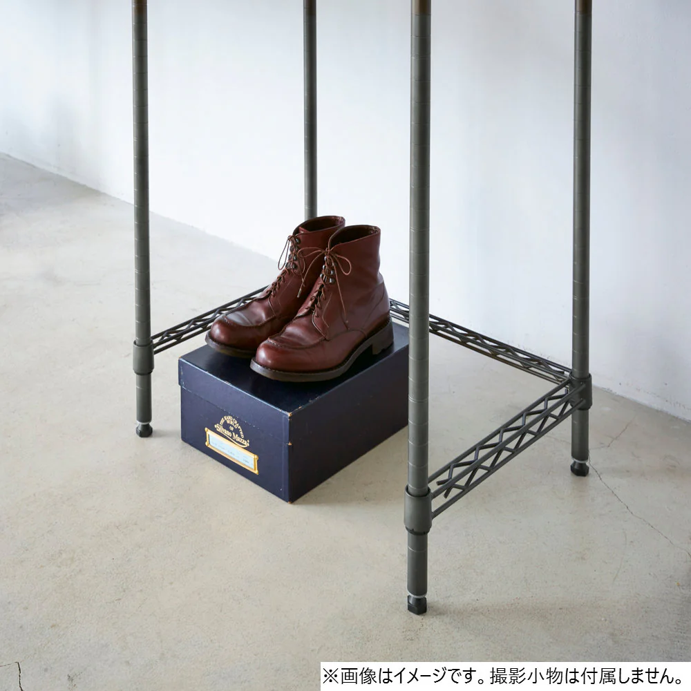 エレクター ベーシックシリーズ ヴィンテージエディション クロスバー W900xD450mm シルバー B1836VTWS - Image 4