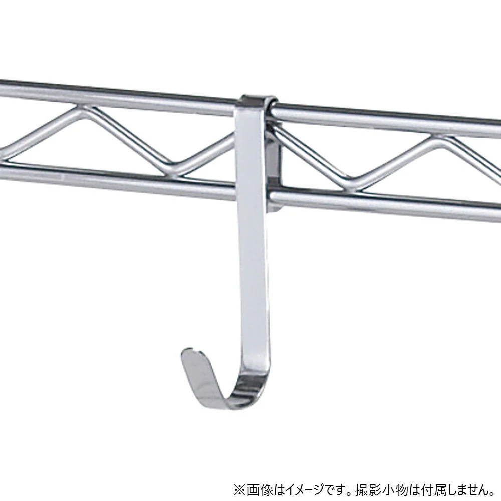 エレクター ベーシックシリーズ フック クローム (4個入) BFC - Image 3