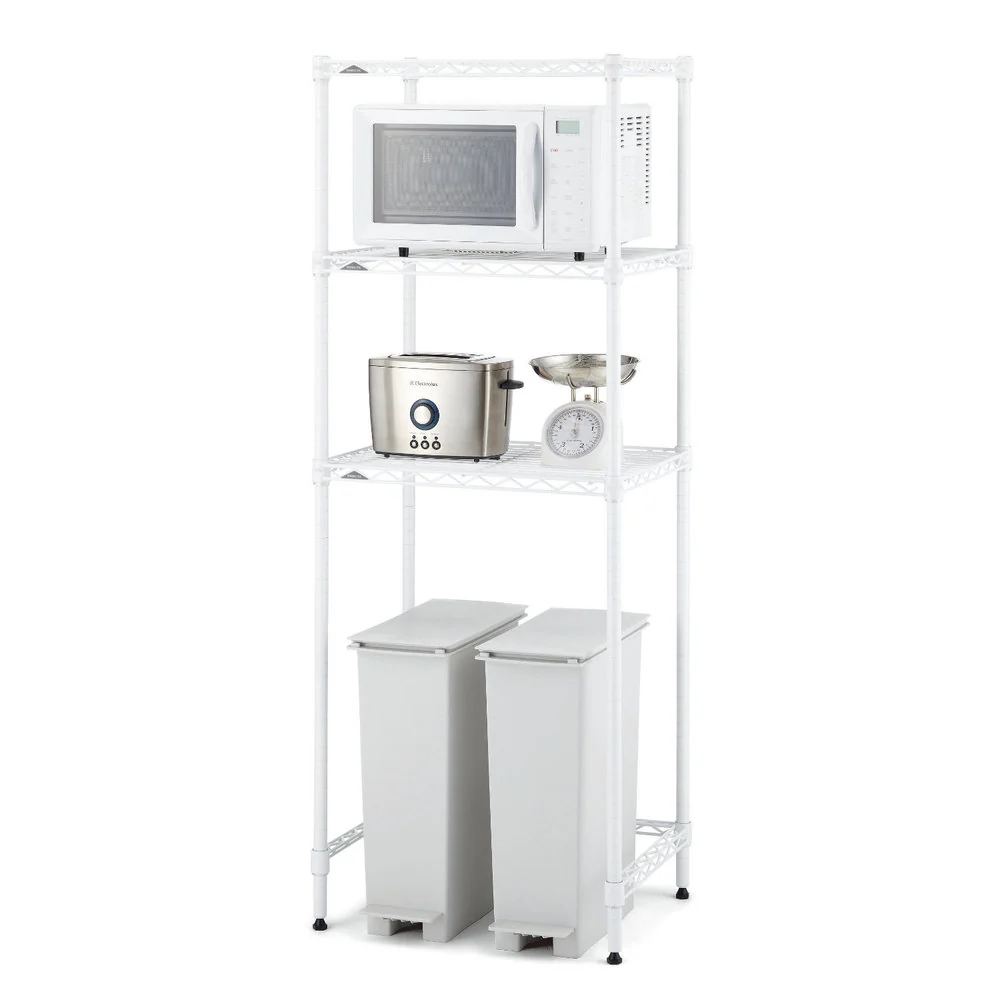 エレクター ベーシックシリーズ 3方クロスバー W450xD350mm ホワイト B1418TWW - Image 8