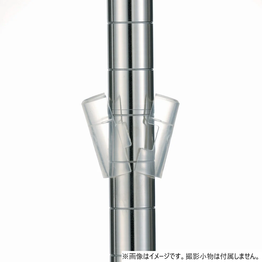 エレクター ベーシックシリーズ  カラー用スケルトンテーパー クリア B9985TC 4組入 - Image 2