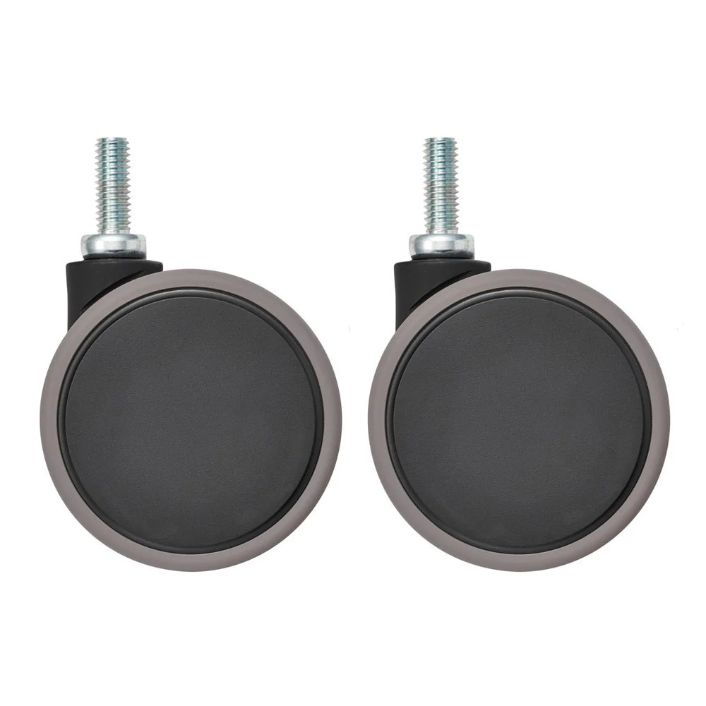 エレクター ベーシックシリーズ 双輪キャスター 75mm ブラック BDR75EBKG 2個入