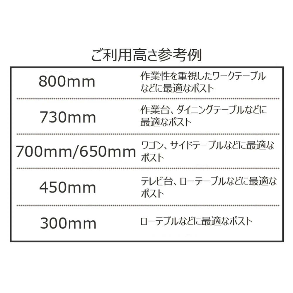 エレクター ベーシックシリーズ ポール 450mm ブラック B18PB2 2本入 - Image 9