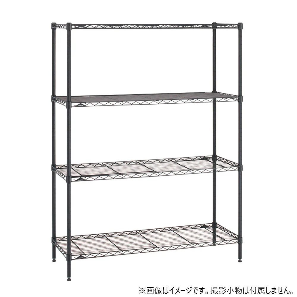 エレクター ベーシックシリーズ ポール 730mm ブラック B29PB2 2本入 - Image 3
