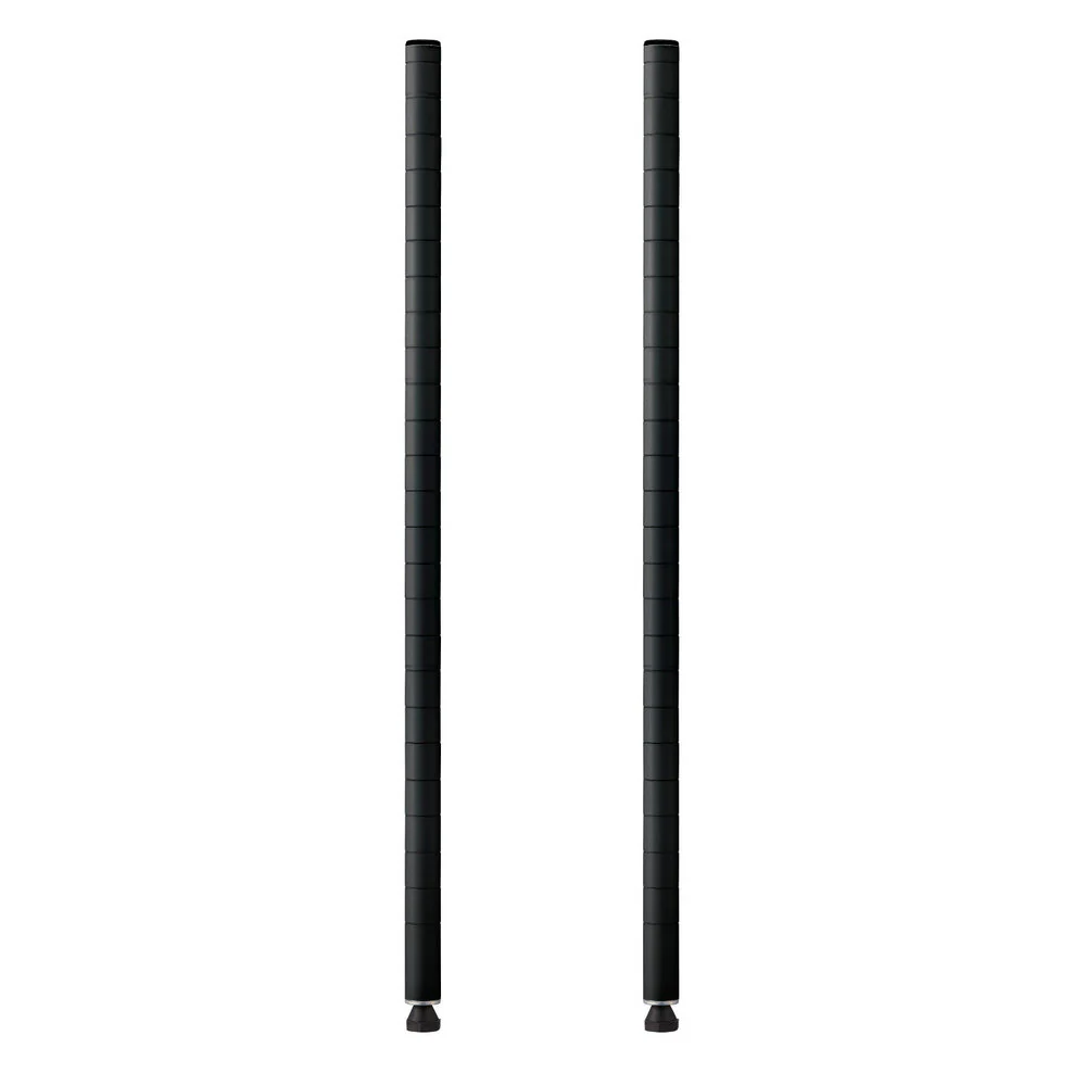 エレクター ベーシックシリーズ ポール 1200mm ブラック B48PB2 2本入