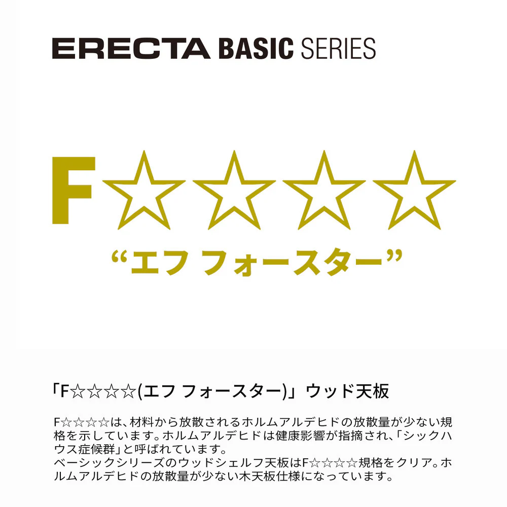 エレクター ベーシックシリーズウッドシェルフ W600xD450mm ブラックウッド シルバーフレーム 棚用 B1824MBS1 - Image 9