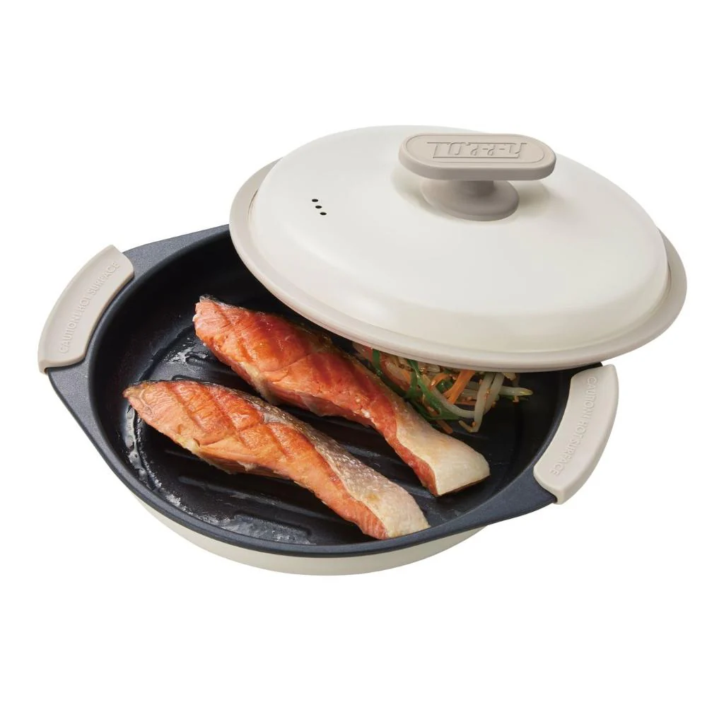 Toffy 電子レンジ用グリルパン K-MW3-PW 【直送品】 返品・キャンセル・他商品と同時購入は不可 - Image 3
