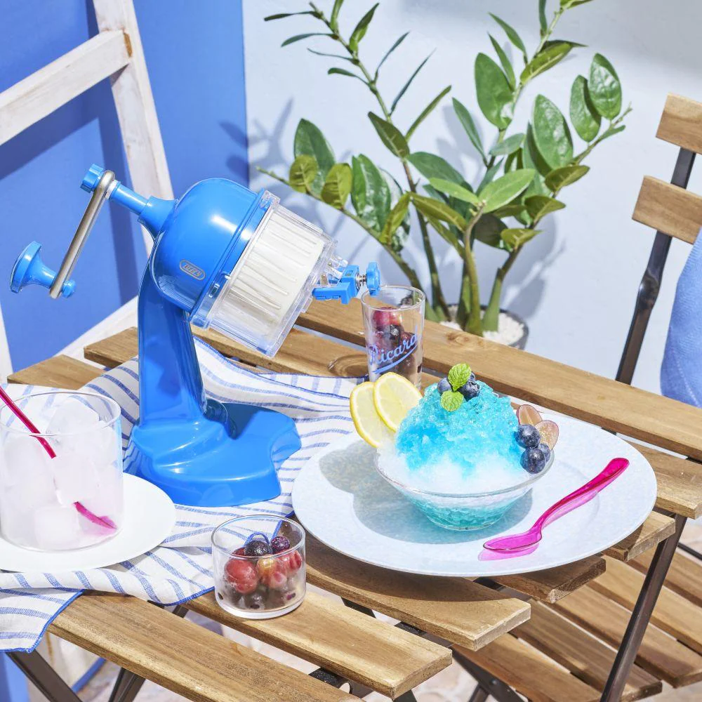 Toffy コンパクトふわふわかき氷器 K-HIS1-FBL 【直送品】 返品・キャンセル・他商品と同時購入は不可 - Image 2