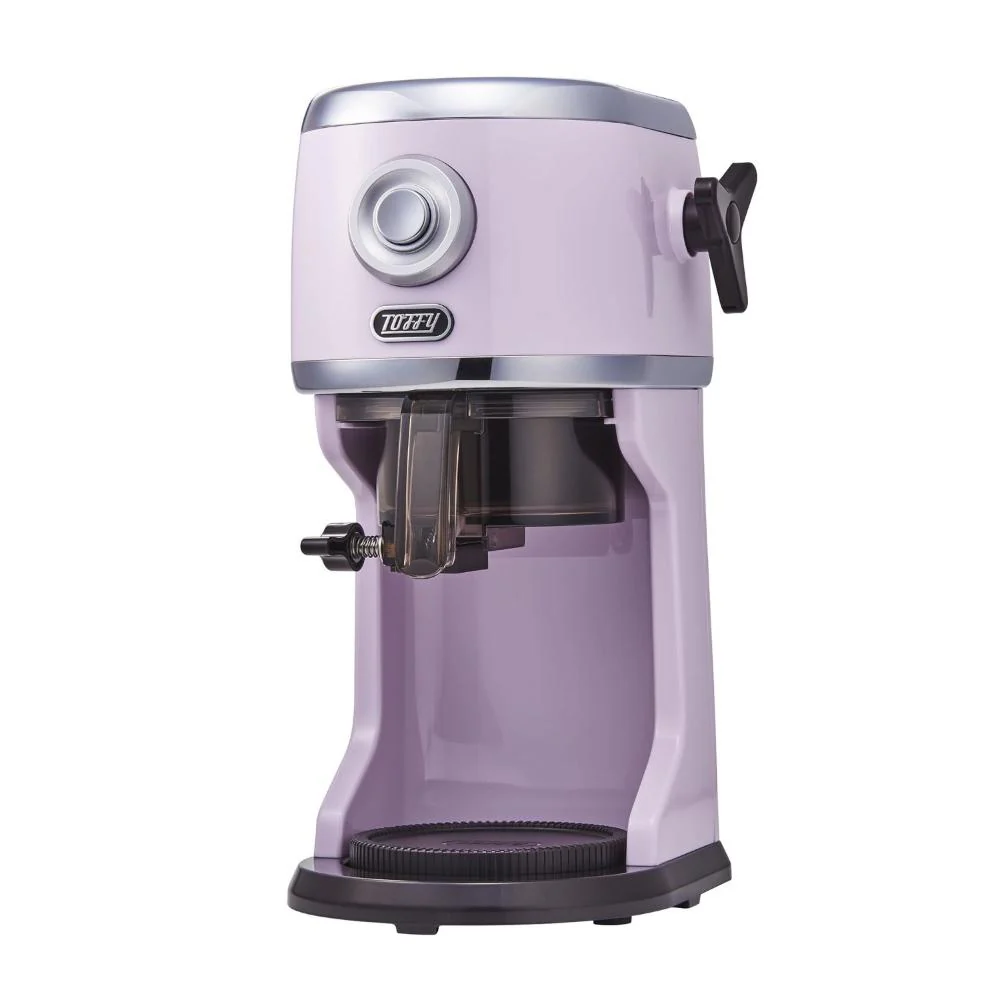 Toffy コンパクト電動ふわふわかき氷器 K-IS14-LVM 【直送品】 返品・キャンセル・他商品と同時購入は不可