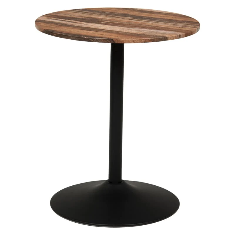 カフェテーブル(丸型) LT-4918LBR 【直送品】 返品・キャンセル・他商品と同時購入は不可