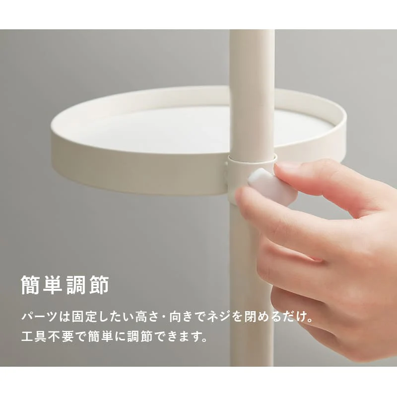 突っ張り棒&パーツ6点セット(丸型) KTR-3116-BB 【直送品】 返品・キャンセル・他商品と同時購入は不可 - Image 7