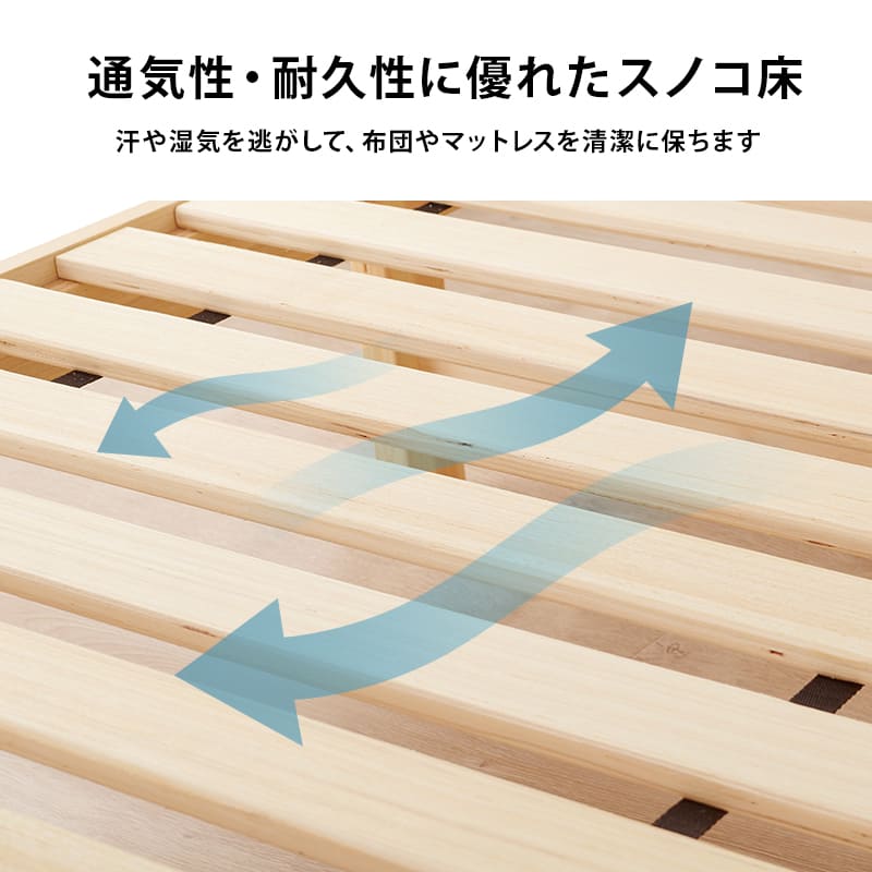 組立簡単 シングルベッド MB-5149SNA 【直送品】 返品・キャンセル・他商品と同時購入は不可 - Image 6