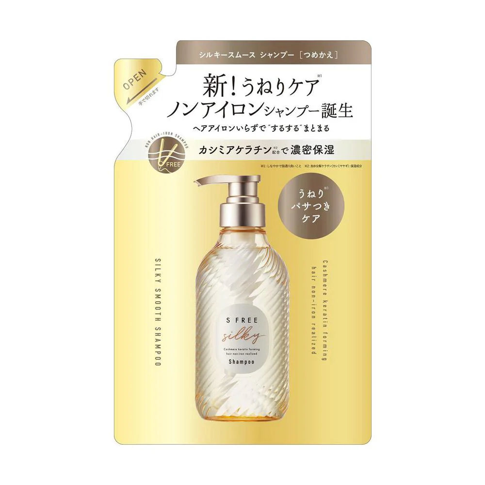 コスメテックスローランド エスフリー シャンプー シルキースムース レフィル 400ml