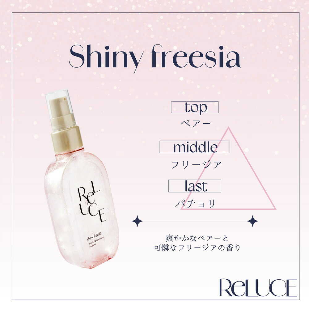 コスメテックスローランド リルーチェ グリッターセラムフレグランス シャイニーフリージア 80ml - Image 4