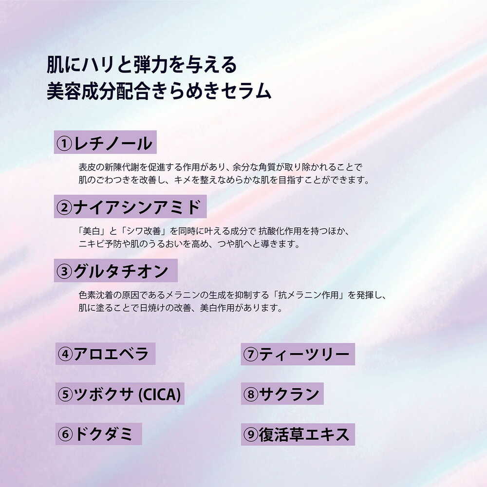 コスメテックスローランド リルーチェ グリッターセラムフレグランス プリズムリリー 80ml - Image 5