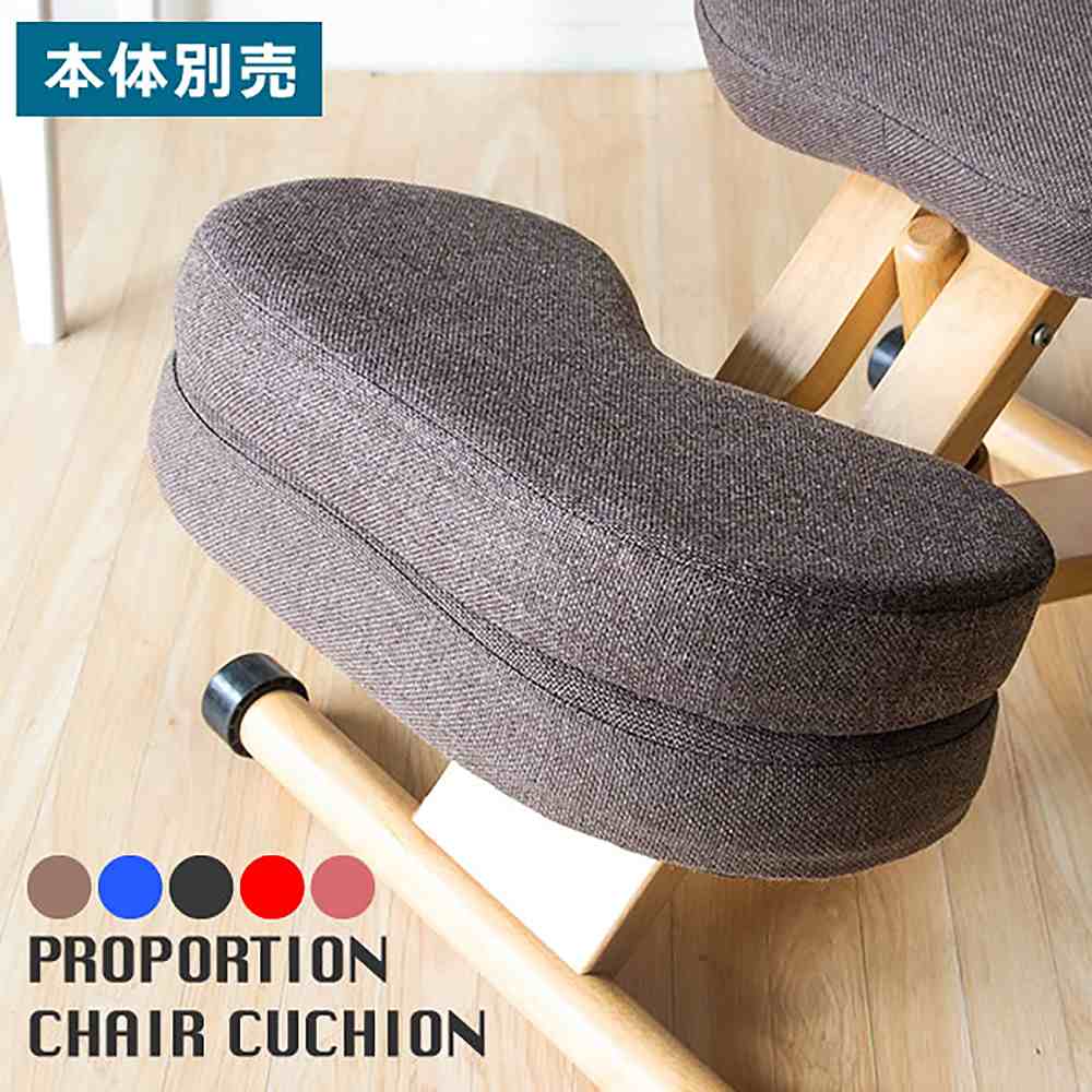 プロポーションチェア用補助クッション CN-8C RE【直送品】 返品・キャンセル・他商品と同時購入は不可 - Image 2