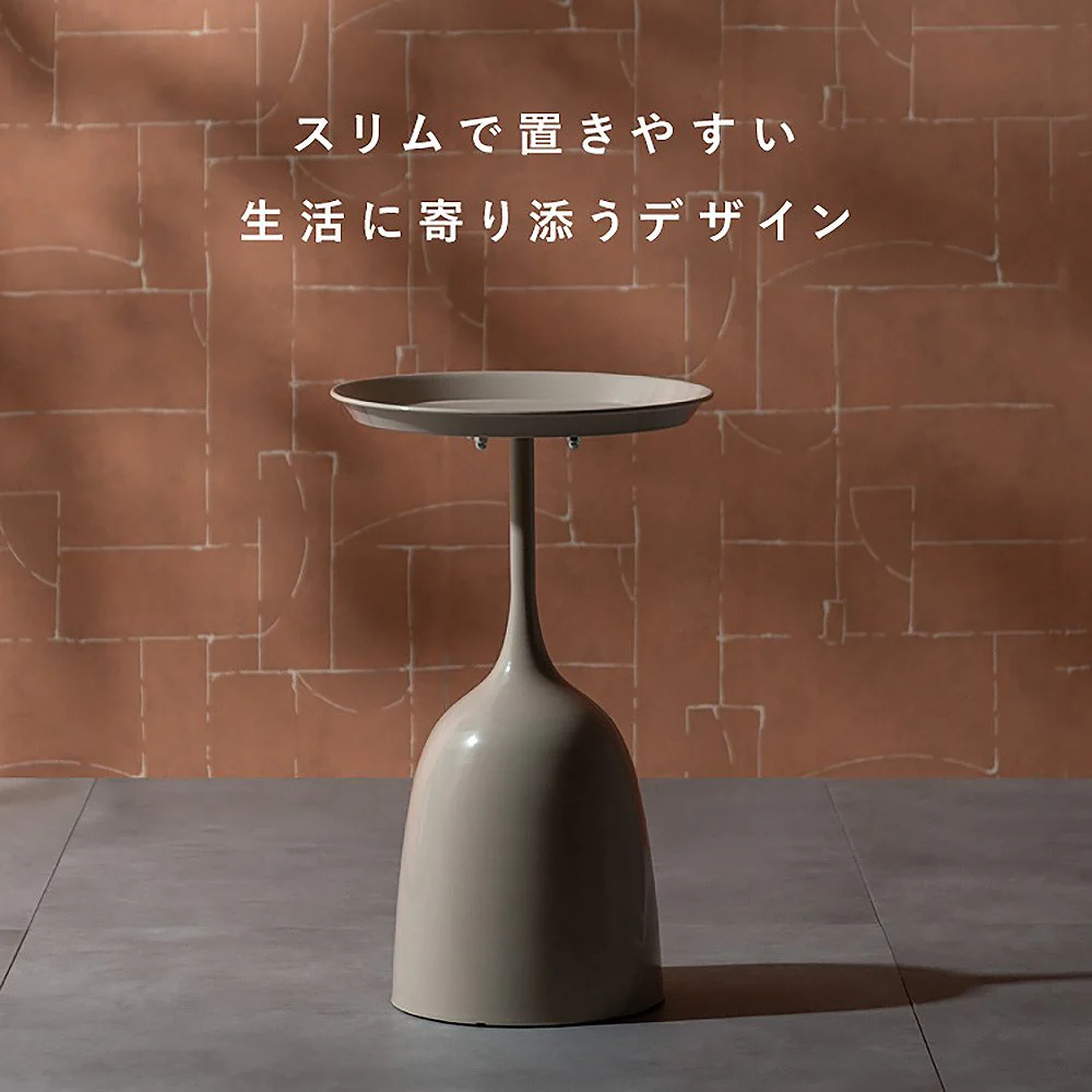 サイドテーブル ユエル ST-T385 ベージュ 組立必要【直送品】 返品・キャンセル・他商品と同時購入は不可 - Image 6