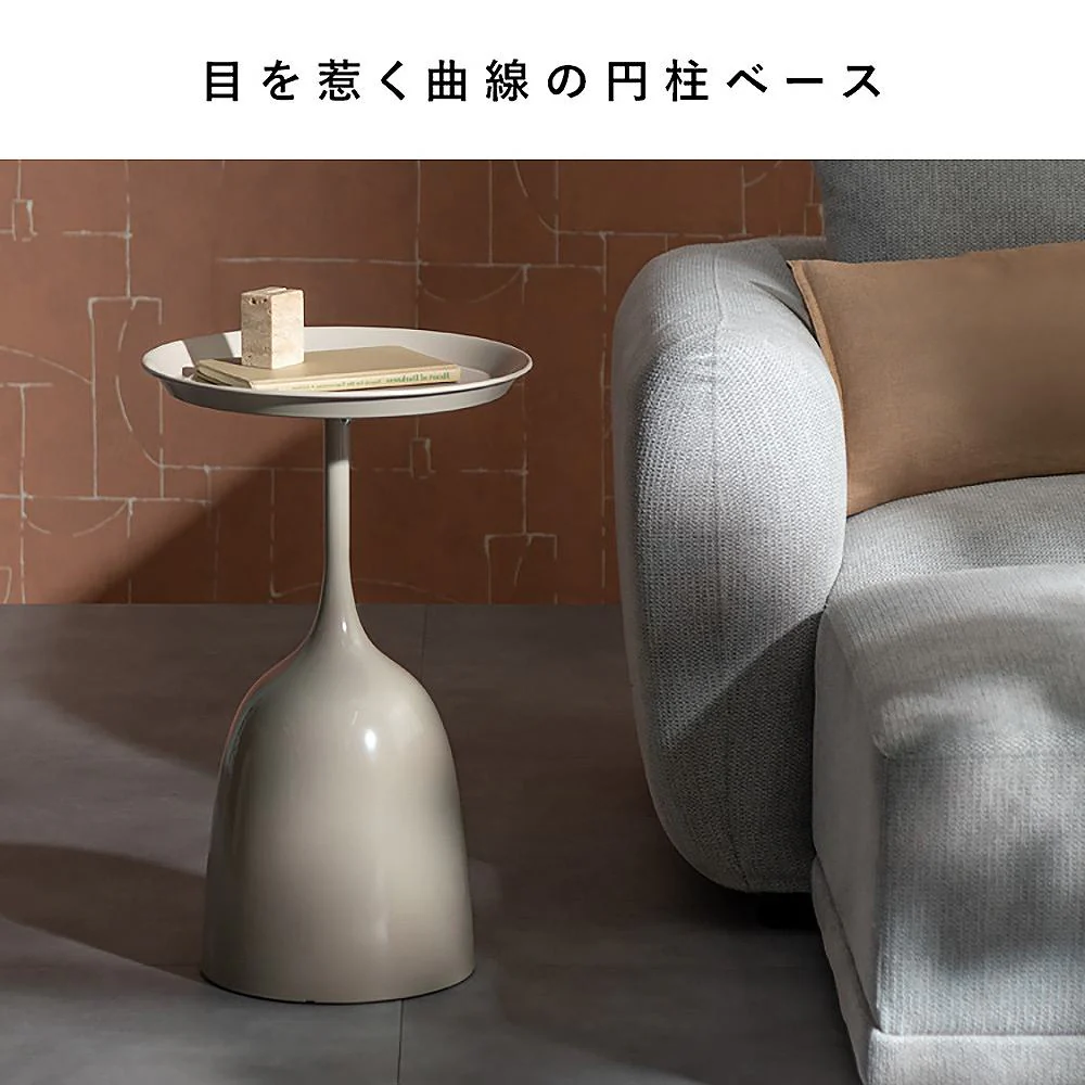 サイドテーブル ユエル ST-T385 ベージュ 組立必要【直送品】 返品・キャンセル・他商品と同時購入は不可 - Image 9