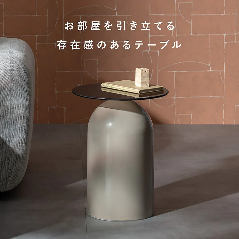 サイドテーブル ノワレ ST-T395 ベージュ 組立必要【直送品】 返品・キャンセル・他商品と同時購入は不可 - Image 6