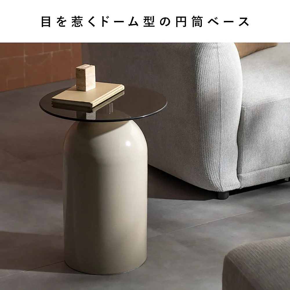 サイドテーブル ノワレ ST-T395 ベージュ 組立必要【直送品】 返品・キャンセル・他商品と同時購入は不可 - Image 9