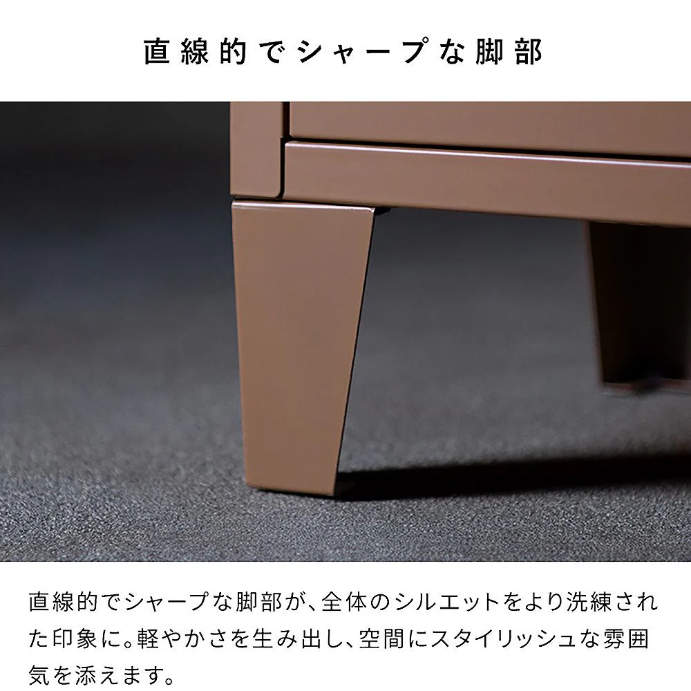 ロッカー ムーン LC-570 コーラルピンク 組立必要【直送品】 返品・キャンセル・他商品と同時購入は不可 - Image 5