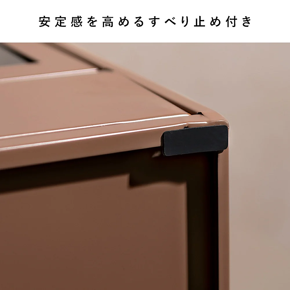 ディスプレイケース ムーン DSP-470 ベージュ 組立必要【直送品】 返品・キャンセル・他商品と同時購入は不可 - Image 10