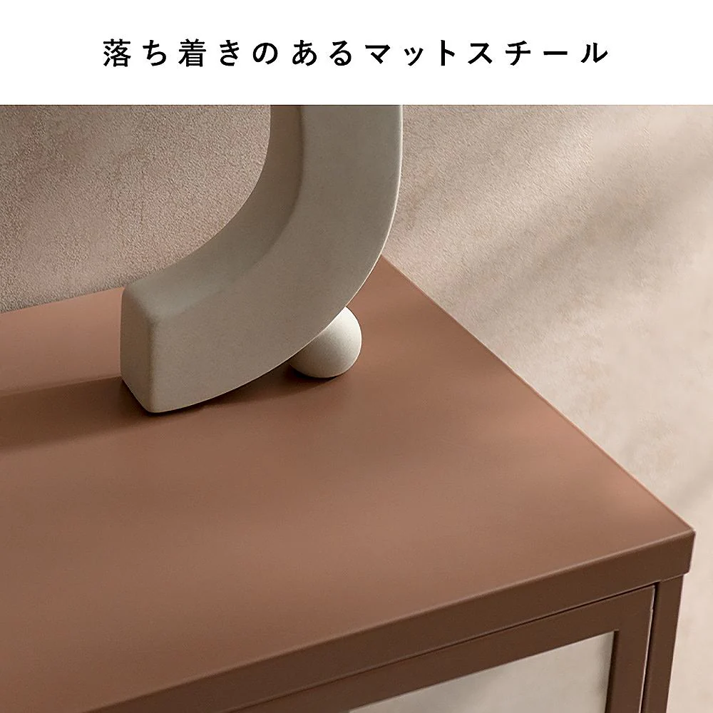 ディスプレイラック ムーン DSP-1160 コーラルピンク 組立必要【直送品】 返品・キャンセル・他商品と同時購入は不可 - Image 5