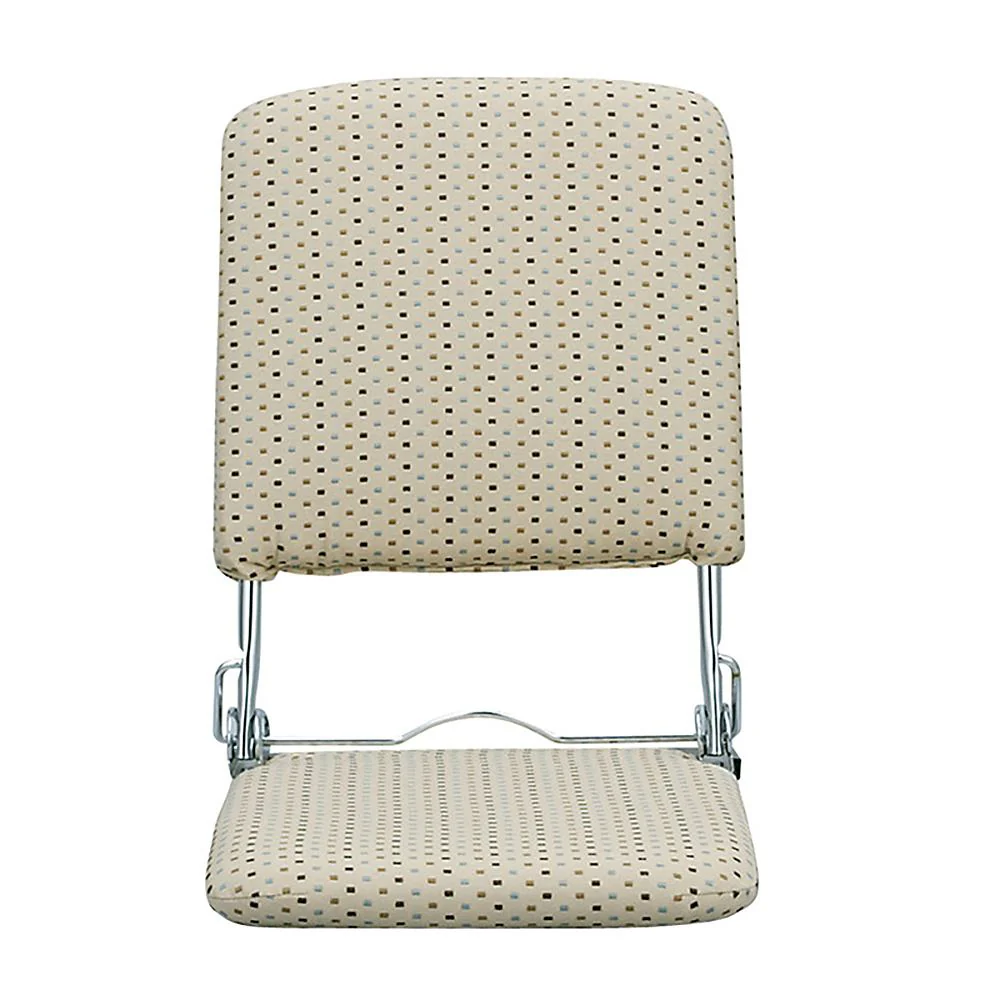 折りたたみ座椅子 PLACE(プラス)YS-424 BE【直送品】 返品・キャンセル・他商品と同時購入は不可