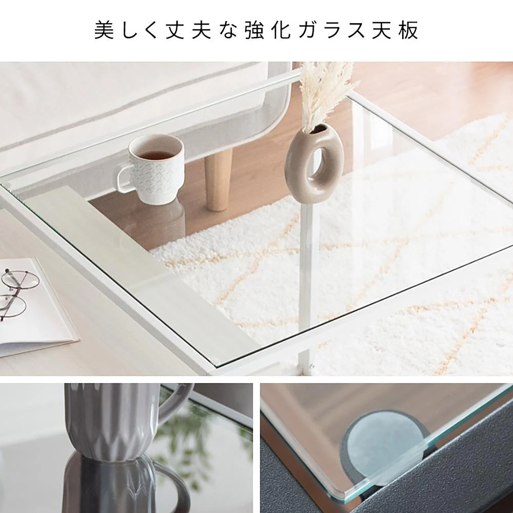 ネストセンターテーブル ポルカ NCT-M600 ブラウン 組立必要【直送品】 返品・キャンセル・他商品と同時購入は不可 - Image 8