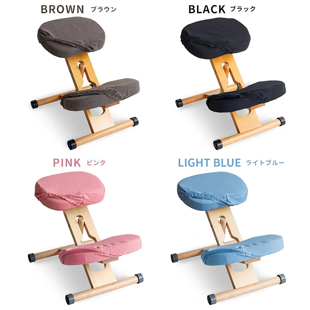 替えカバー(座面と膝の2枚セット) CV-N8W ピンク 【直送品】 返品・キャンセル・他商品と同時購入は不可 - Image 6