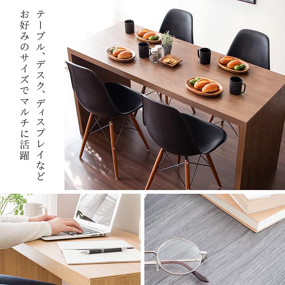 シンプルデスク ビサージュネオ DT-1004R グレー 組立必要【直送品】 返品・キャンセル・他商品と同時購入は不可 - Image 4