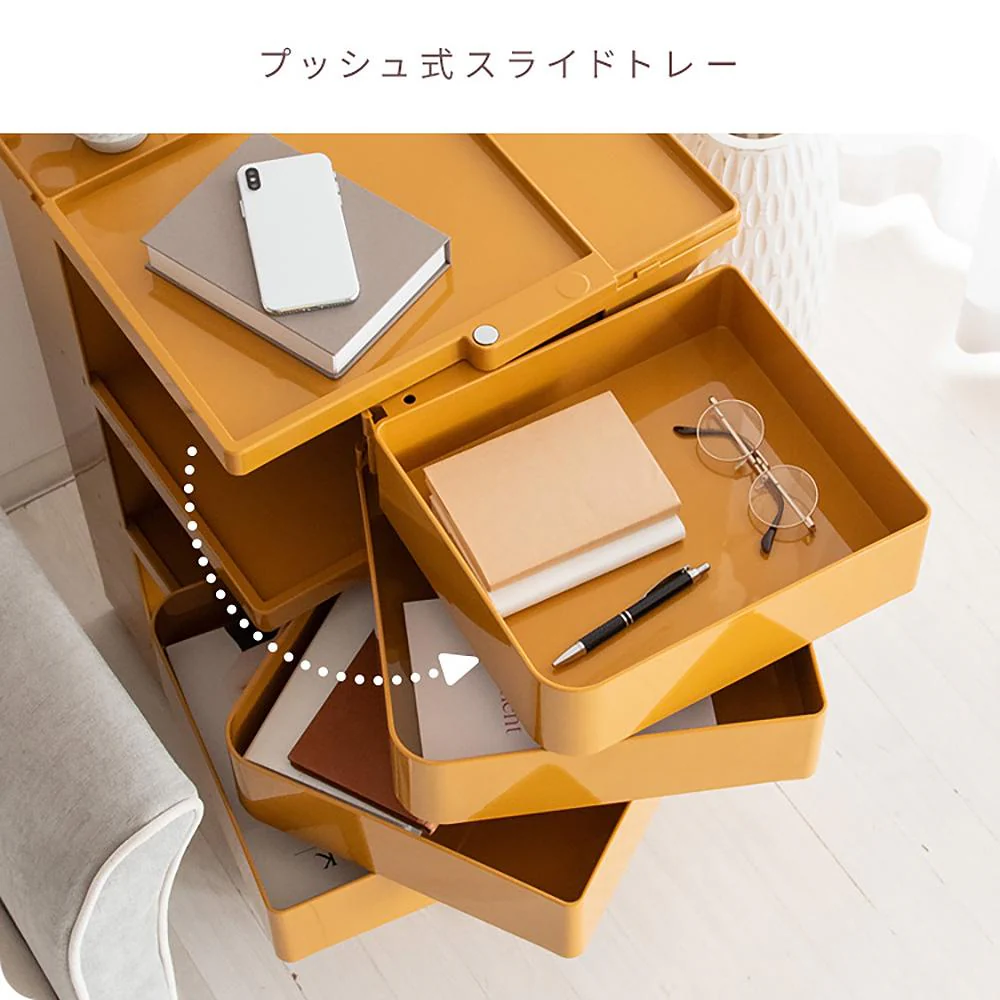 マルチワゴン プルーナ WG-H003 YE 【直送品】 返品・キャンセル・他商品と同時購入は不可 - Image 5