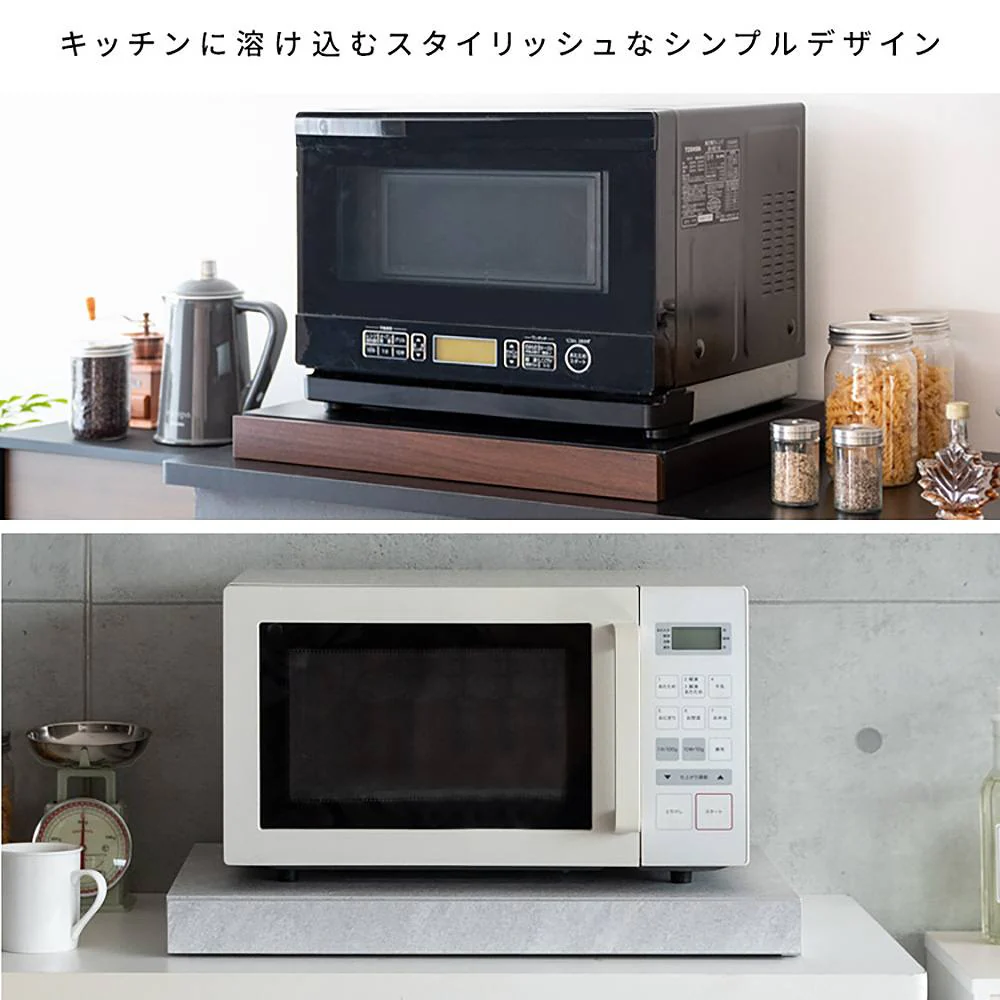 レンジ下トレー アベニール 大理石柄 TY-001 DWH 【直送品】 返品・キャンセル・他商品と同時購入は不可 - Image 8