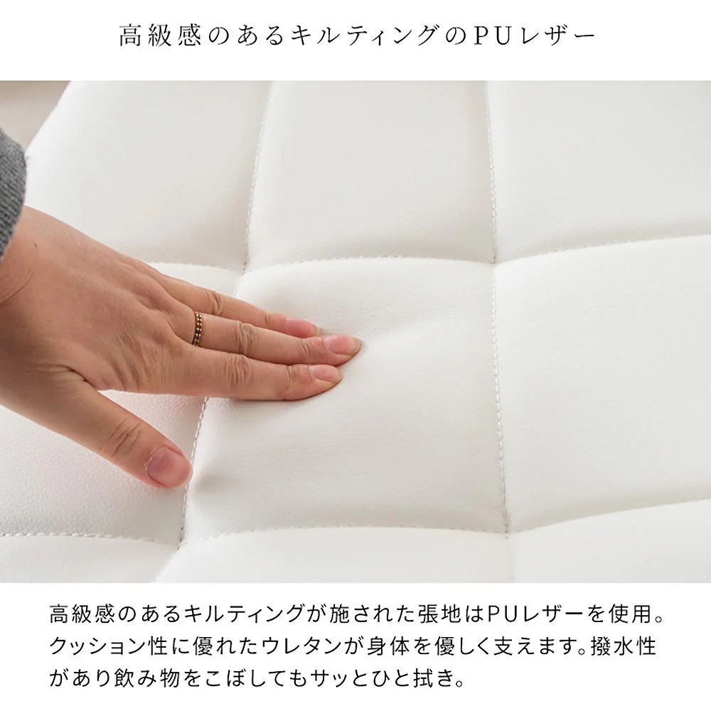 ダイニングチェア 2脚セット DCH-1000 DGY 組立必要【直送品】 返品・キャンセル・他商品と同時購入は不可 - Image 4