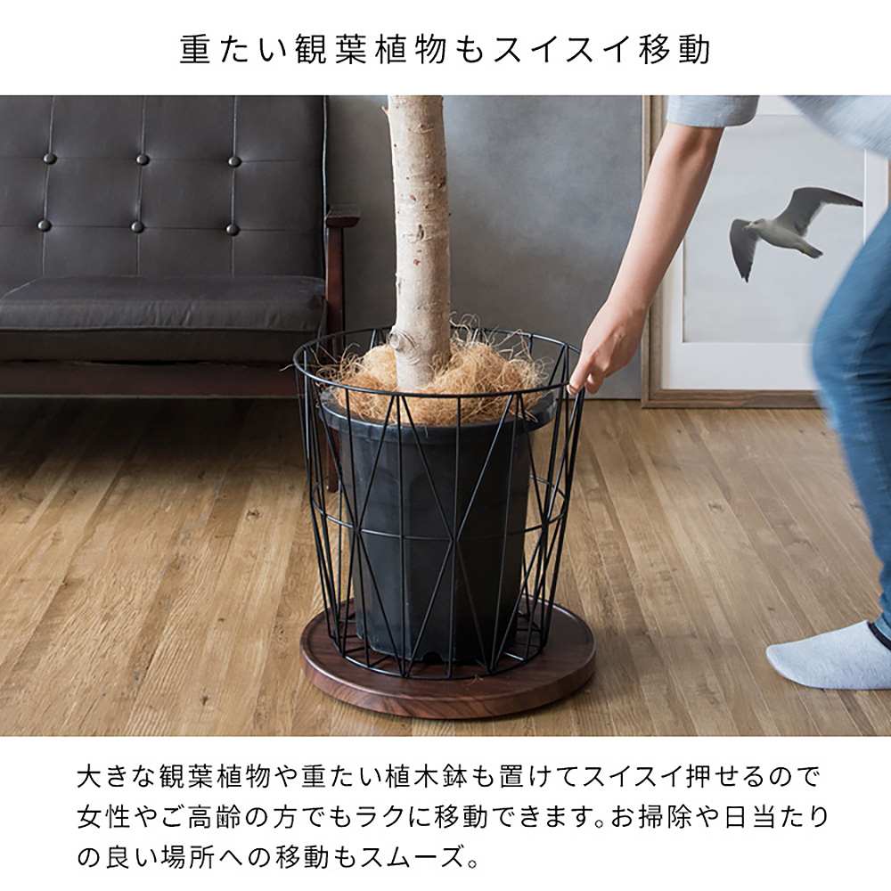 プランタースタンド(大理石柄）MST-D400 WH【直送品】 返品・キャンセル・他商品と同時購入は不可 - Image 5