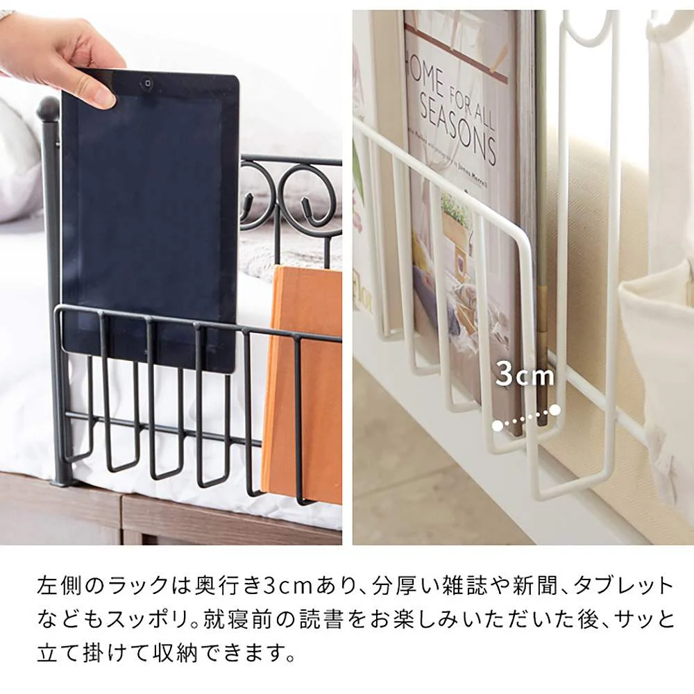 ベッドガード デルソル DS-BG40R WH 組立必要【直送品】 返品・キャンセル・他商品と同時購入は不可 - Image 8