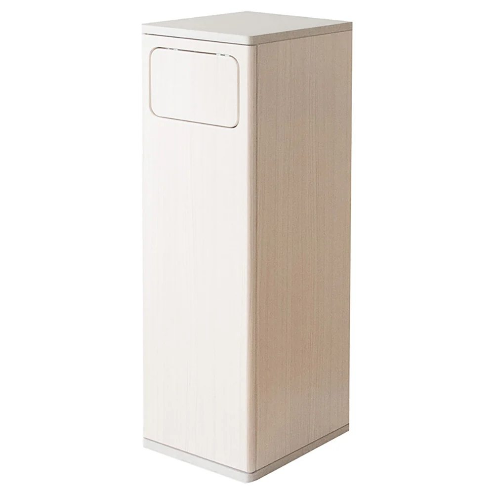 プッシュ式ダストボックス エンプロー DB-800 WH 組立必要【直送品】 返品・キャンセル・他商品と同時購入は不可