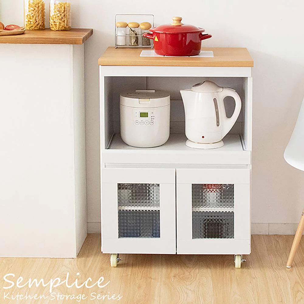 キッチンカウンター Semplice KC-205  組立必要【直送品】 返品・キャンセル・他商品と同時購入は不可 - Image 2
