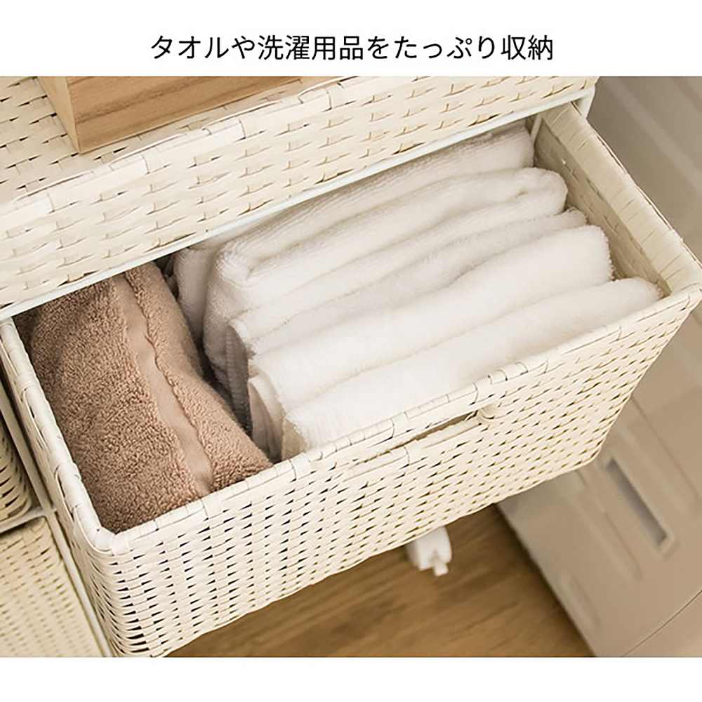 ランドリーチェスト ディアリオ RB-358 BL【直送品】 返品・キャンセル・他商品と同時購入は不可 - Image 5