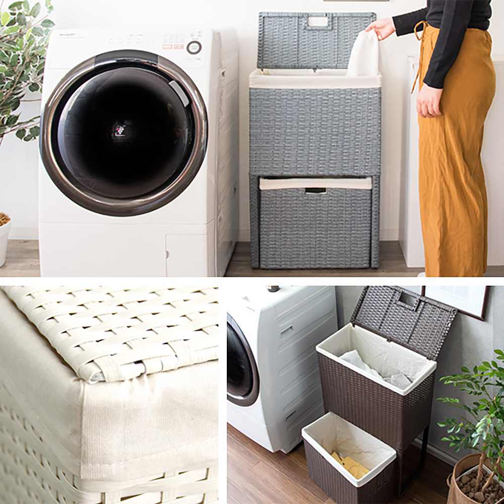 ランドリーボックス ディアリオ RB-500 BL【直送品】 返品・キャンセル・他商品と同時購入は不可 - Image 3