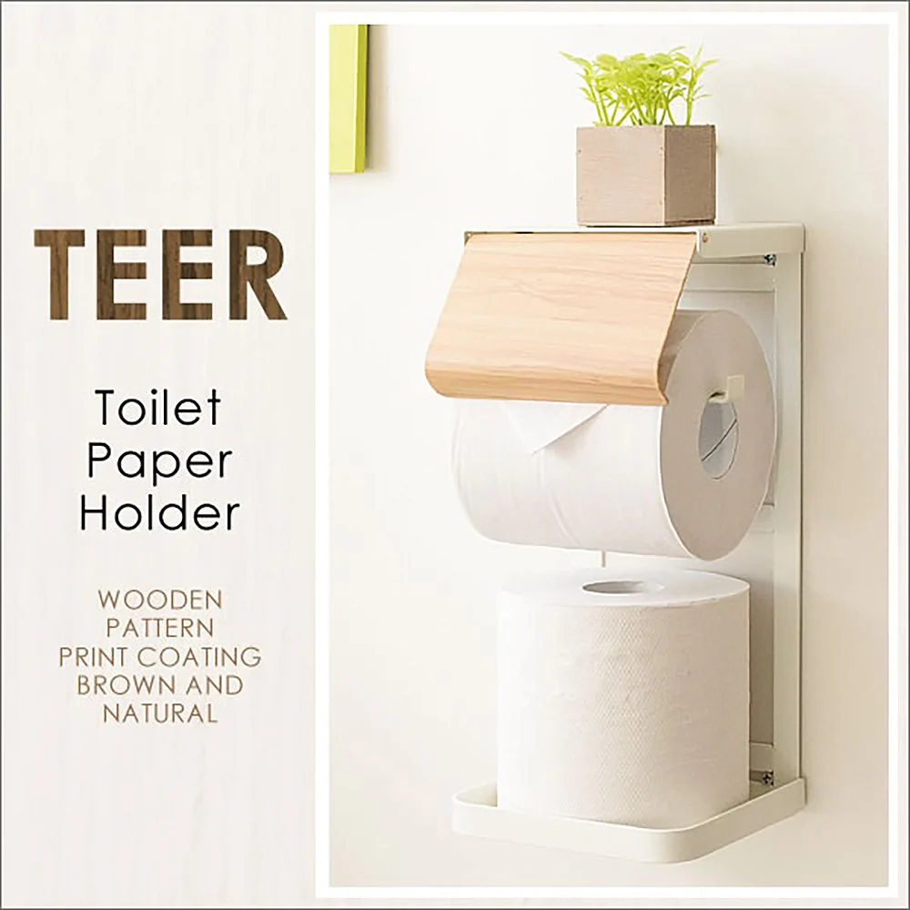トイレットペーパーホルダー TEER(ティール)TP-950M NT【直送品】 返品・キャンセル・他商品と同時購入は不可 - Image 2