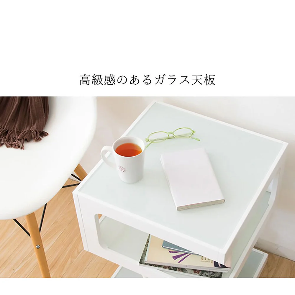 サイドテーブル アルカ ST-403 BR 組立必要【直送品】 返品・キャンセル・他商品と同時購入は不可 - Image 4